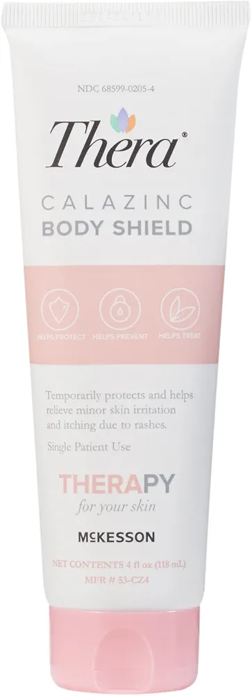 Thera Calazinc Body Shield Scented Skin Protectant Cream 4 oz. Tube 53-CZ4 2 Ct