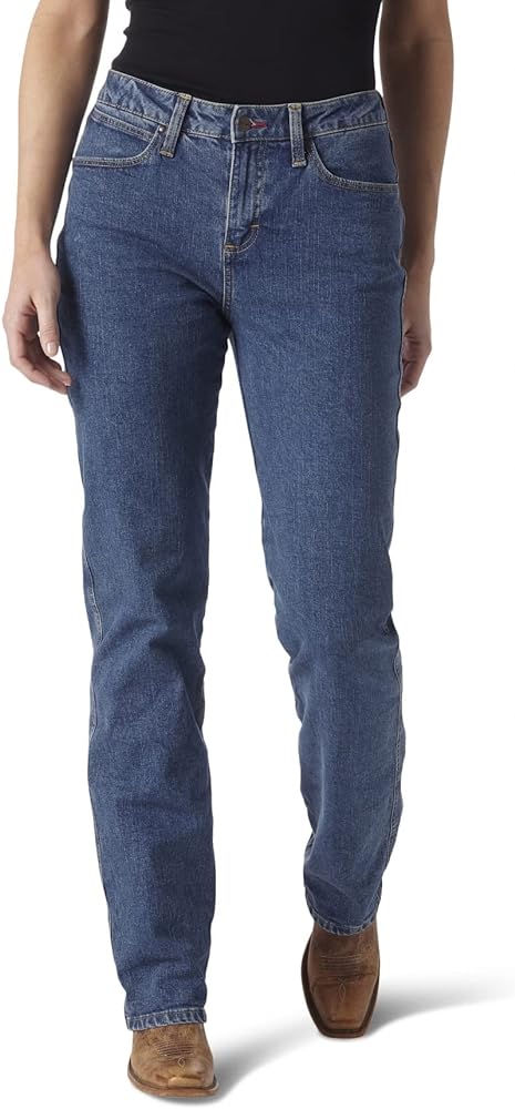 Wrangler womens Cowgirl Cut Slim Fit High Rise Stretch Jean