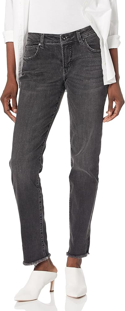 Carve Designs Women's Standard Carson Jean, Washed Black, 8