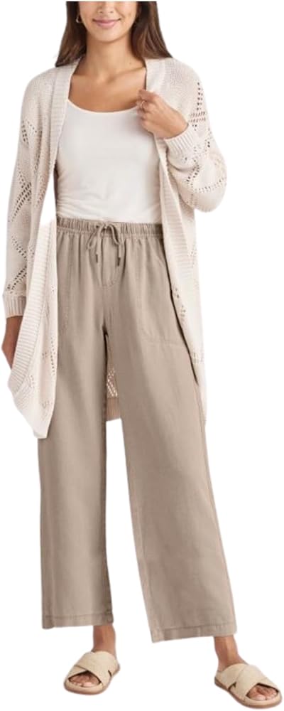 Splendid Women's Angie Crop Wide Leg Pants