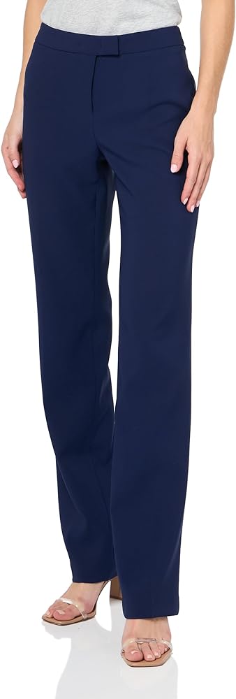 Anne Klein Women's Fly Front Flare Leg Pant (Rocker)