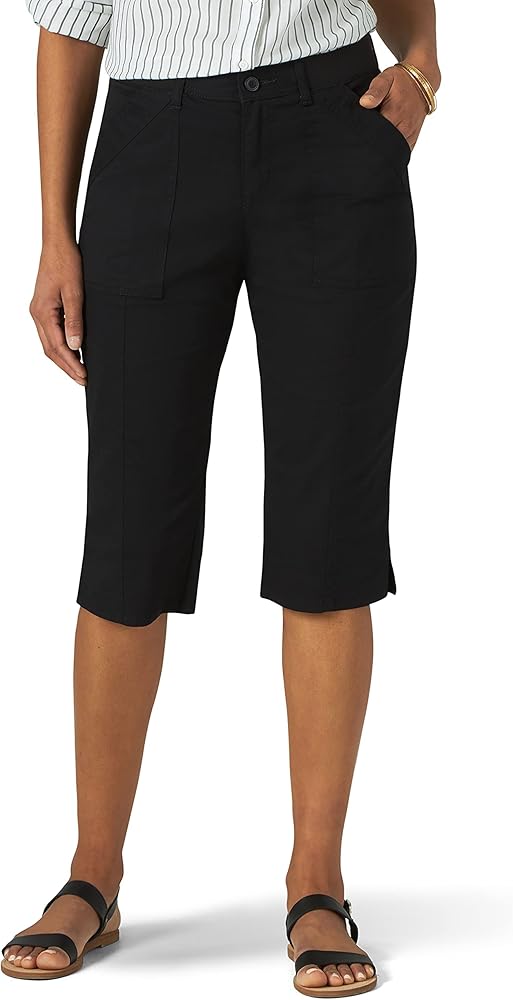 Lee Women's Flex-to-go Utility Skimmer Capri Pant