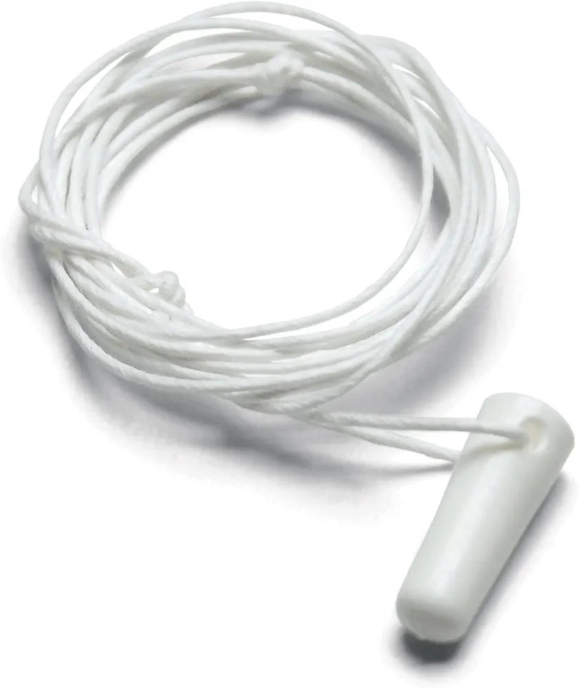 John Bunn Trach Plug Jackson #7, Decannulation Stopper, White, Tracheostomy Supplies, 3255-7