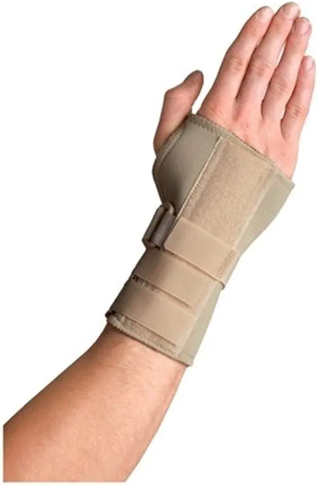 Thermoskin Wrist Braces, Left, M, Thermoskin Hand Brace, for Carpal Tunnel, RSI, Sprains, and Strains