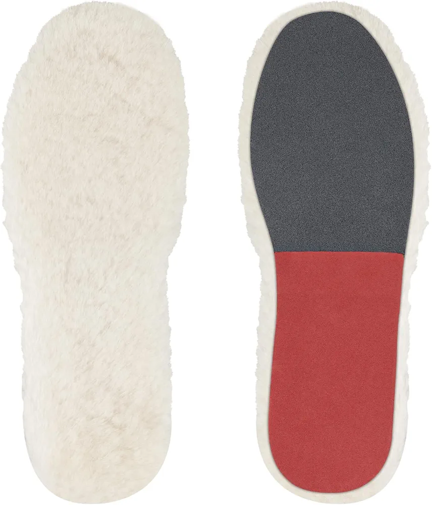 Sheepskin Replacement Insoles for UGG Women Fleece Fluffy Warm Inserts