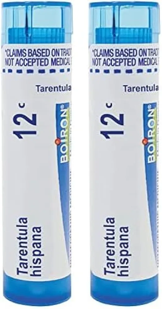 BOIRON USA - Tarentula Hispana 12c [Health and Beauty] (Pack of 2)