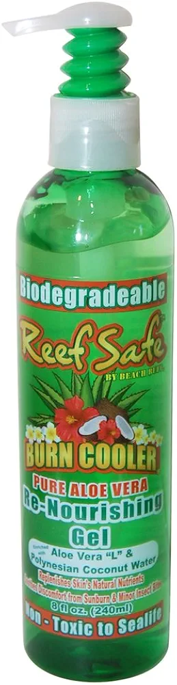 Reef Safe Reef Safe Burn Cooler Re-Nourishing Gel Pump, 8 fl oz (237ml)