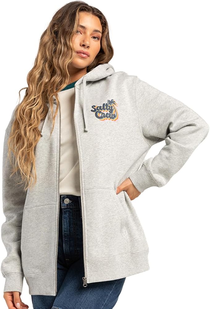 Salty Crew Salty Seventies Zip-Up Hoodie, PARENT