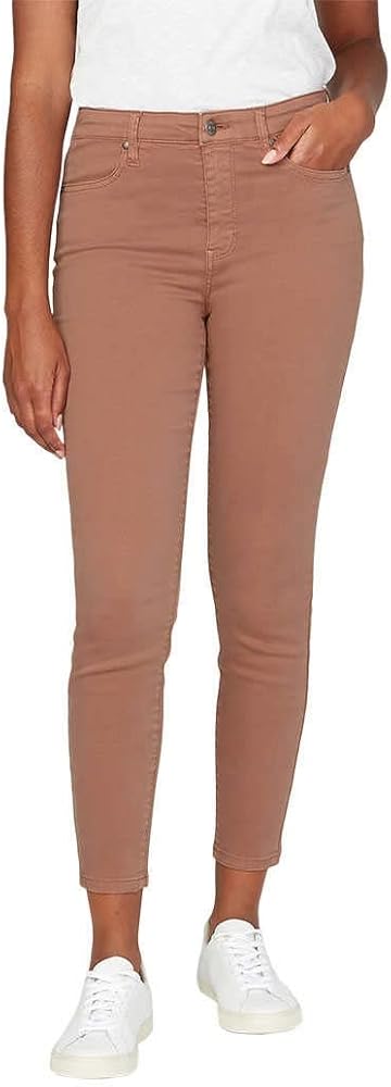 Buffalo David Bitton Ladies' Tencel Blend High Rise Pant (Terracotta, 16/36)