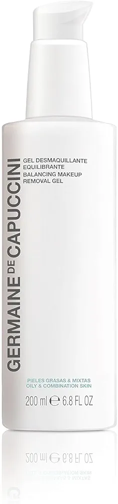 Germaine de Capuccini | OPTIONS - Balancing Facial Cleansing Gel - hydrating facial cleanser gel - Makeup Removal Gel - Deep cleansing gel - all skin types - 6.8 oz