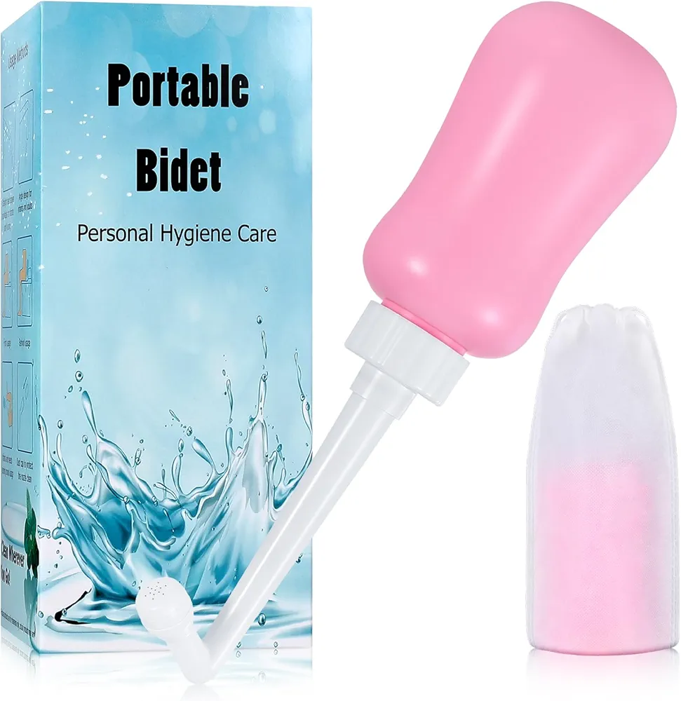 Peri Bottle for Postpartum Care, Portable Bidet Spray Bottle for Perineal Cleaning After Birth - Postpartum Essential Cleaning Tool