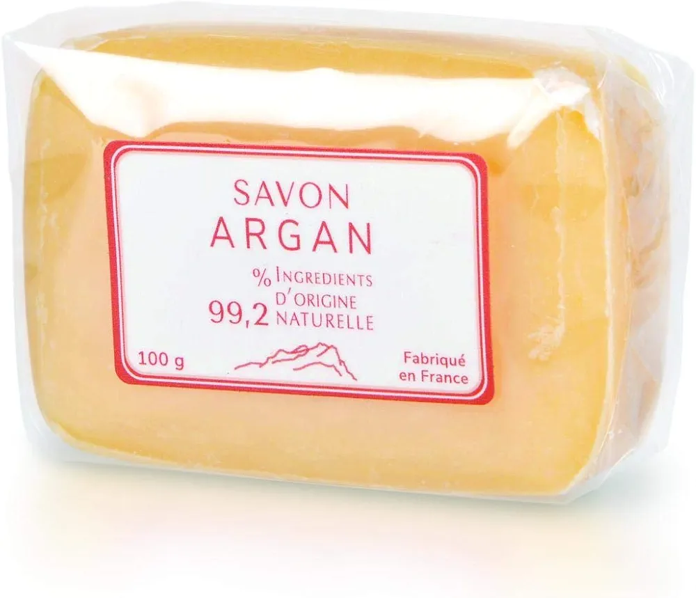 Argan oil soap - Face and Body - 99.2% natural origin - Made in Provence - Moisturizing - 100g