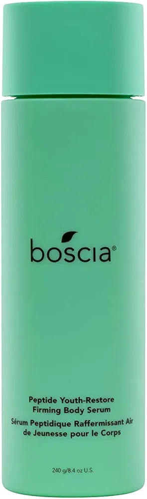 boscia Peptide Youth-Restore Firming Body Serum - Vegan, Cruelty-Free & Natural Skin Care - Anti-Aging Body Serum with Niacinamide - Hypoallergenic & Dermatologist-Tested - For All Skin Types - 8.4 Oz