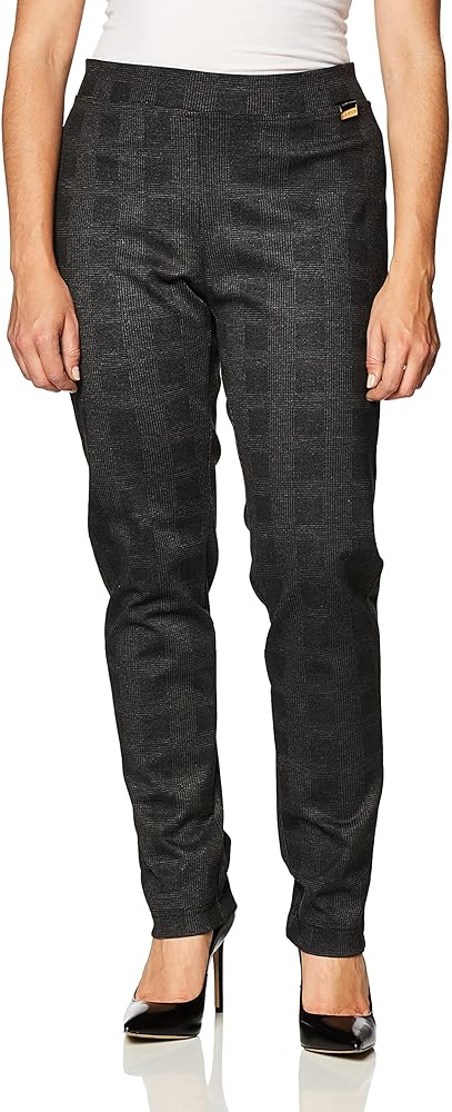 Calvin Klein Women's Pull On Stretch Pants (Standard and Plus)