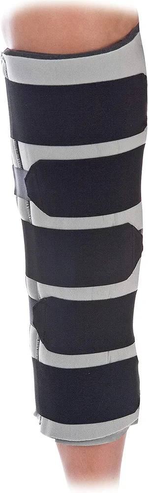 United Ortho 62018-C Foam Knee Immobilizer with Cotton Liner, 18" Size