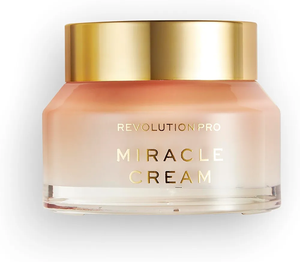 Revolution Pro, Miracle Cream, Hydrating & Moisturizing Face Cream, Helps Dullness with Hyaluronic Acid & Niacinamide, 1.69 oz