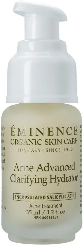 Eminence Organic Skincare Acne Advanced Clarifying Hydrator, 1.2 fl Oz