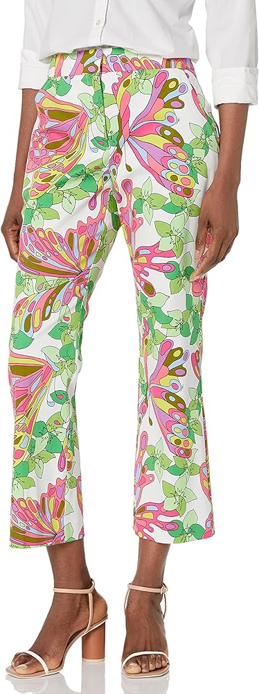 Trina Turk Women's Printed Cropped Pant