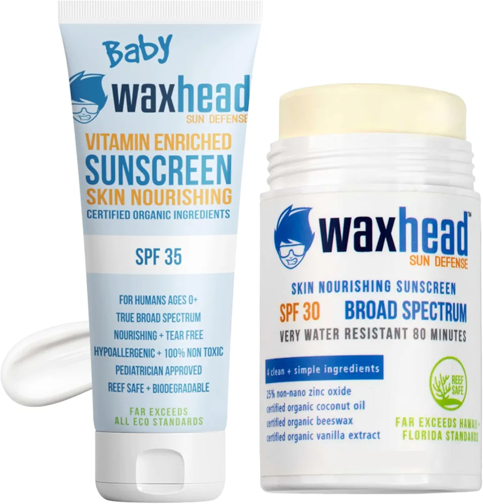 Waxhead Baby Sunscreen Kids Sunscreen For Kids Sunscreen Lotion, Toddler Sunscreen, Infant