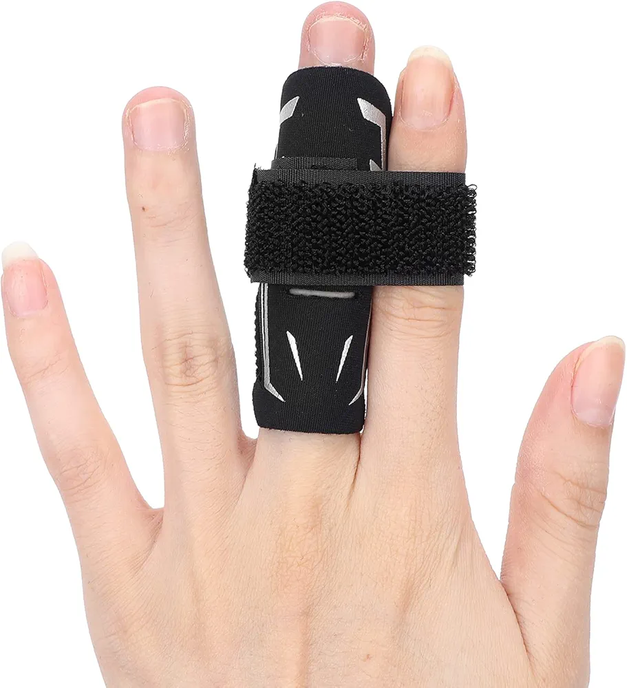 Finger Splint Finger Sleeve Support Finger Straightener, Finger Stabilizer Brace oint Pain Finger Guards Finger for Broken, Strained, Sprained, Swollen Fingers, Arthritis or