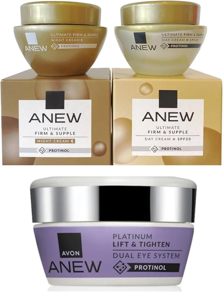 Anew ULTIMATE Protinol Day +Night Cream and Lifting Dual Eye System SET!