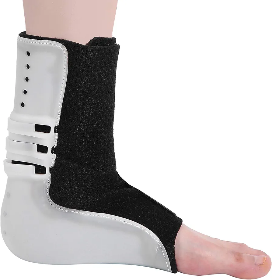 Orthopedic Ankle Support Foot Drop Brace Splint Hemiplegia Rehabilitation Training Tool(Left Foot)