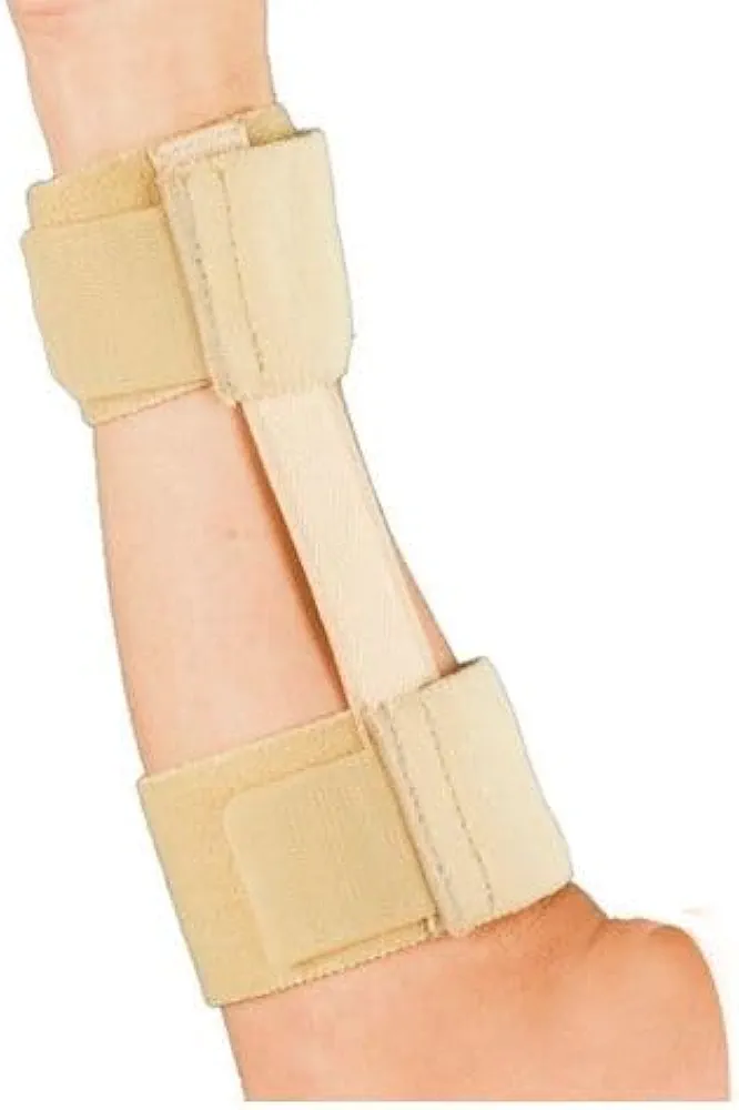 Tennis and Golfer's Elbow Splint Beige Brace Pain Relief for Men and Women