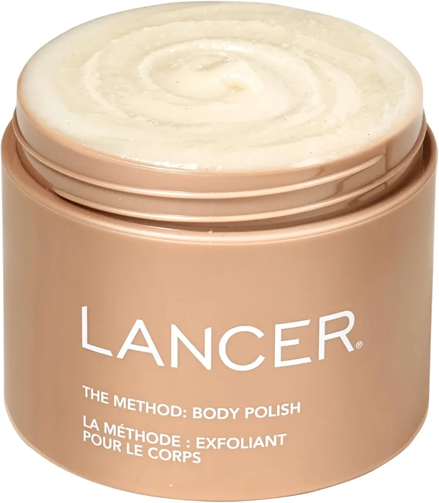 Lancer Skincare The Method: Body Polish, Warming Daily Exfoliator Scrub, 8.1 Fl Oz