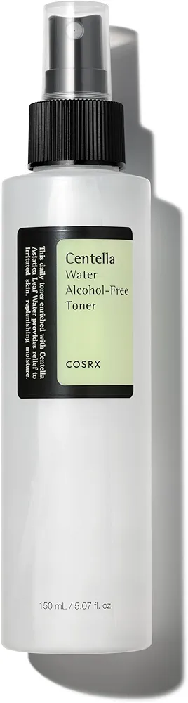 COSRX Alcohol-Free Cica Toner, 150ml / 5.07 fl.oz | Spray-type Korean Toner with Centella Asiatica for Hydrating & Soothing Redness | Korean Skin Care, Not Tested on Animals, Paraben Free