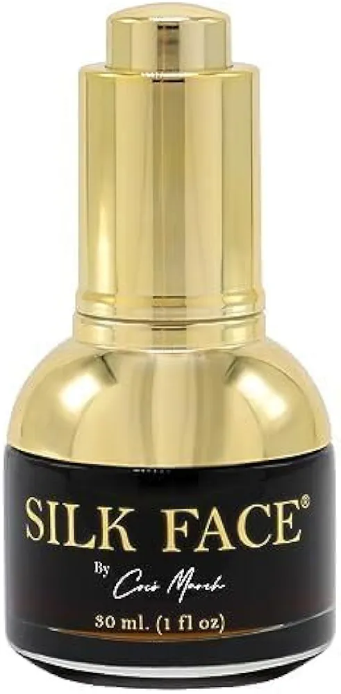 Elixir Silk Face by Coco March for Fine Line Reduction, Luxurious Illumination, & Silky Radiance for Skin