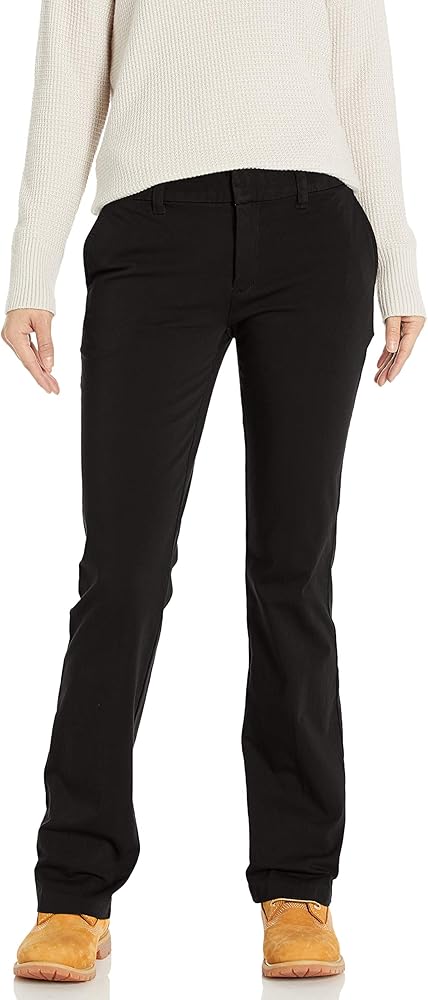 Dickies Women's Perfect Shape Bootcut Twill Pant