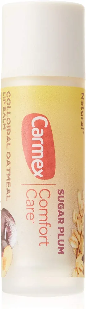 Carmex Comfort Care Colloidal Oatmeal Lip Balm - Sugar Plum