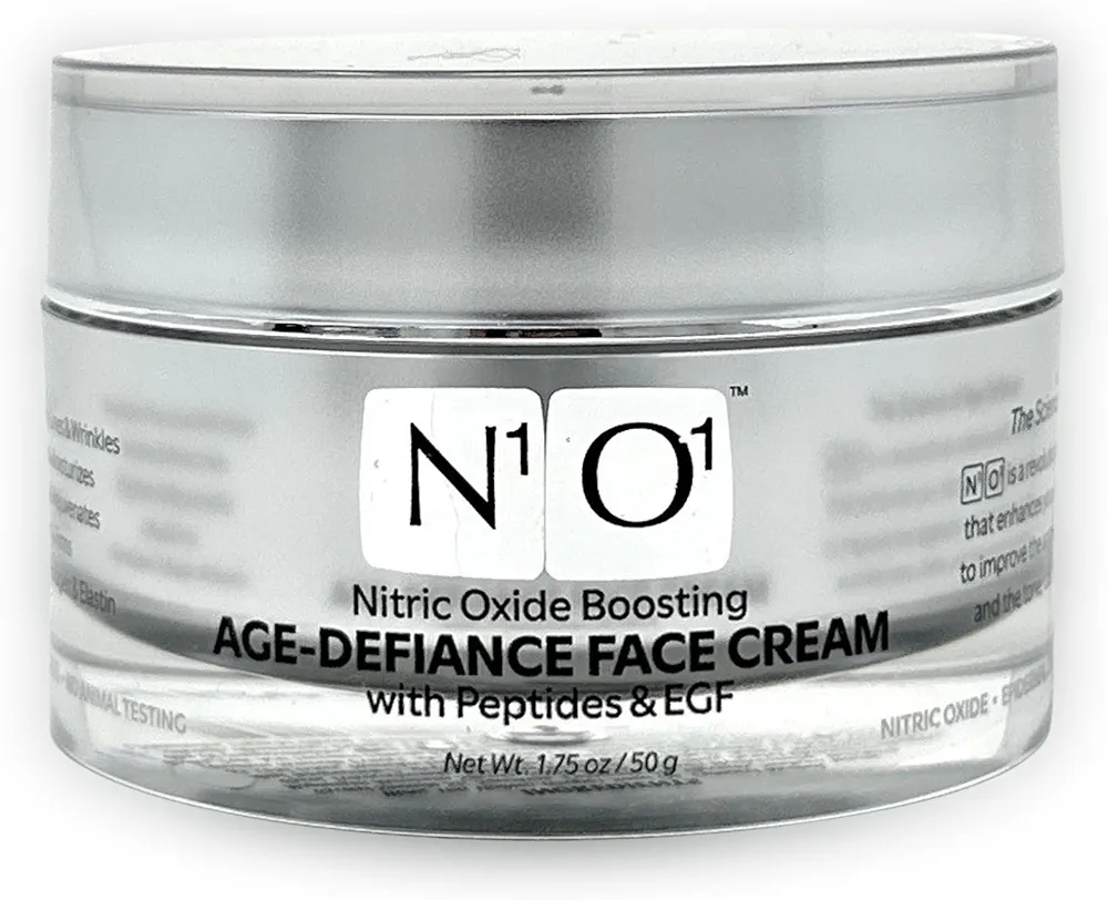 Moisturizer Face Cream - Day & Night Face Moisturizer with Nitric Oxide, Peptide Complex, Epidermal Growth Factor - Tightening & Firming Skin Care Products for Wrinkles, Dark Spots - 1.75 oz.