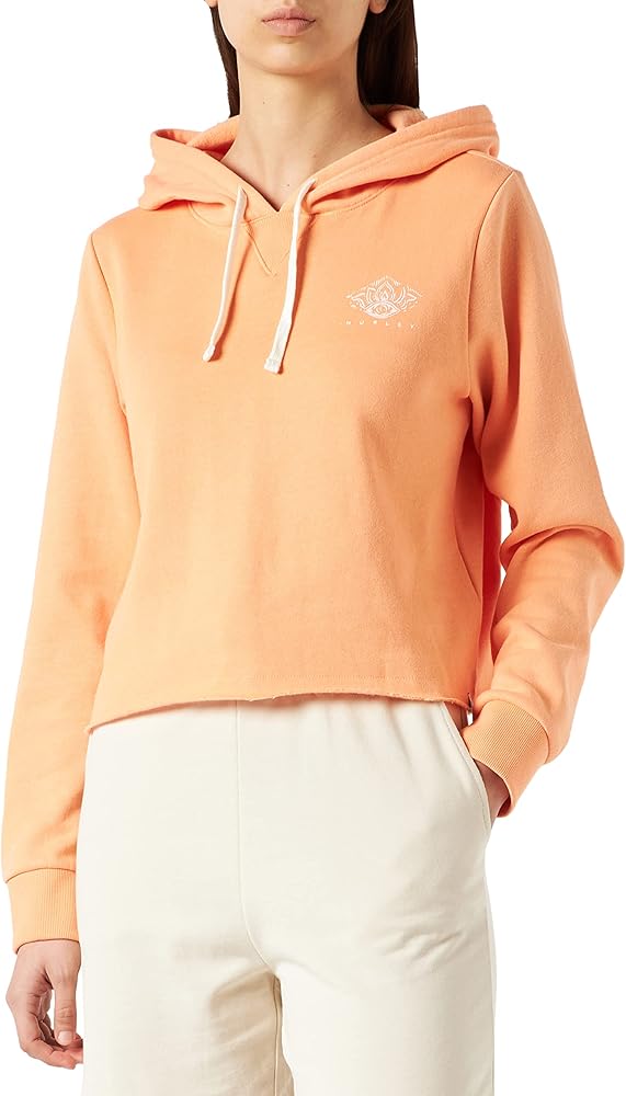 Hurley Womens Cropped Classic Fit Hoodies