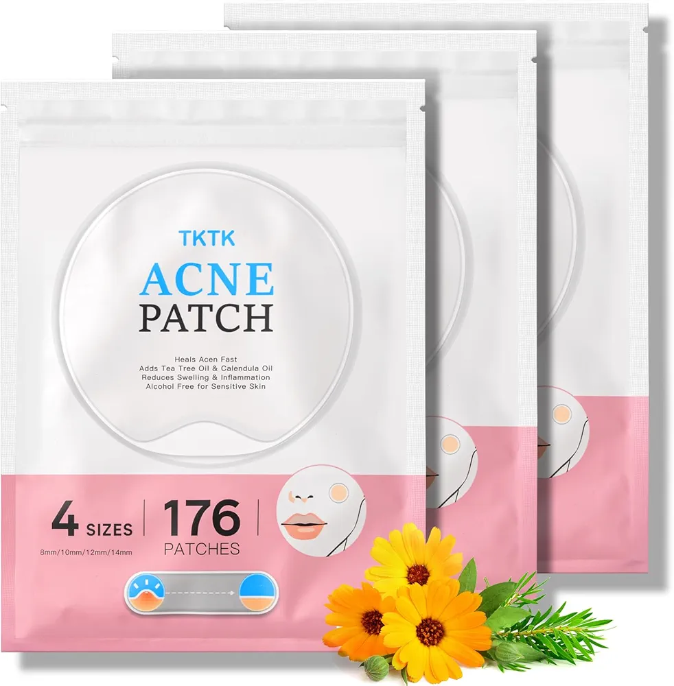 Acne Patches Pimple Patches for Face 4 Sizes 528 Count