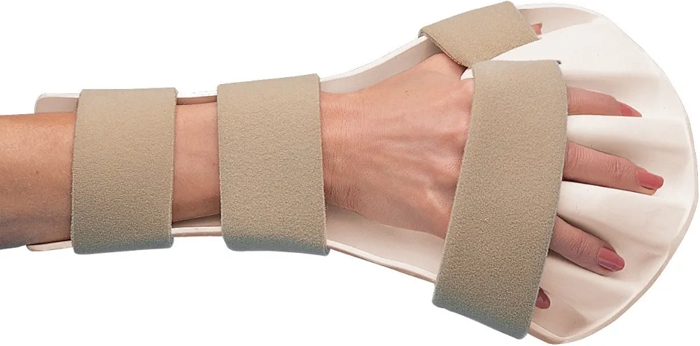 Rolyan Splinting Material, Anti-Spasticity Ball Splint for Hand, Straps Included, Right, Large