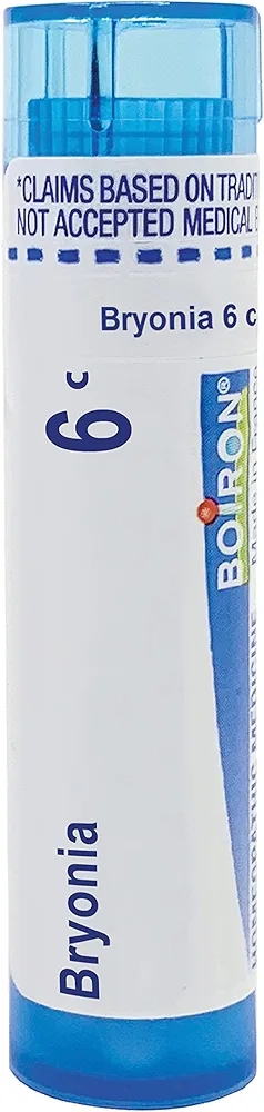 Boiron Bryonia 6C, 80 Pellets, Homeopathic Medicine for Muscle and Joint Pain