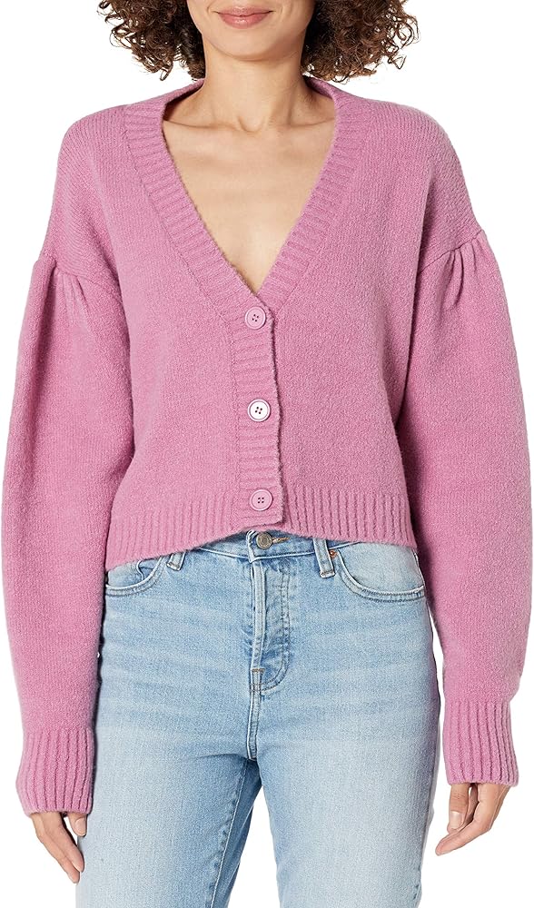 KENDALL + KYLIE Women's Cropped Cardigan