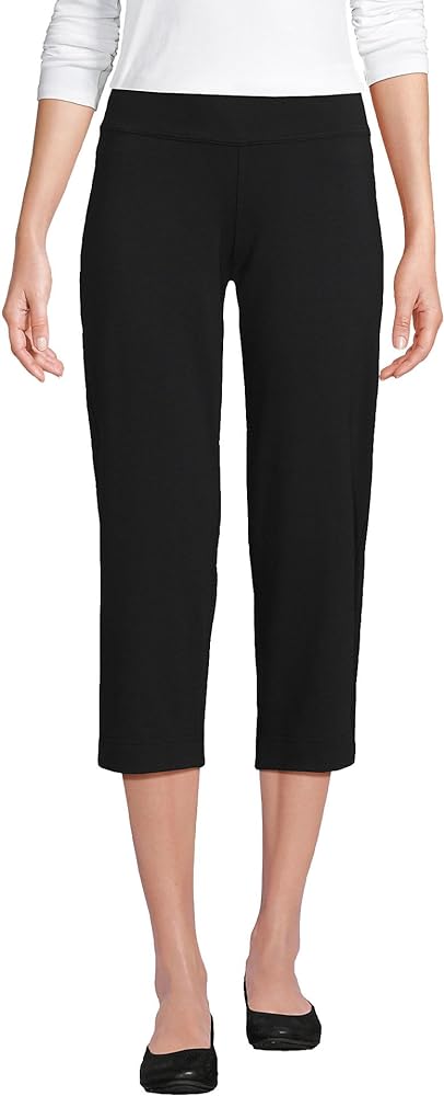 Lands' End Women's Starfish Mid Rise Crop Pants