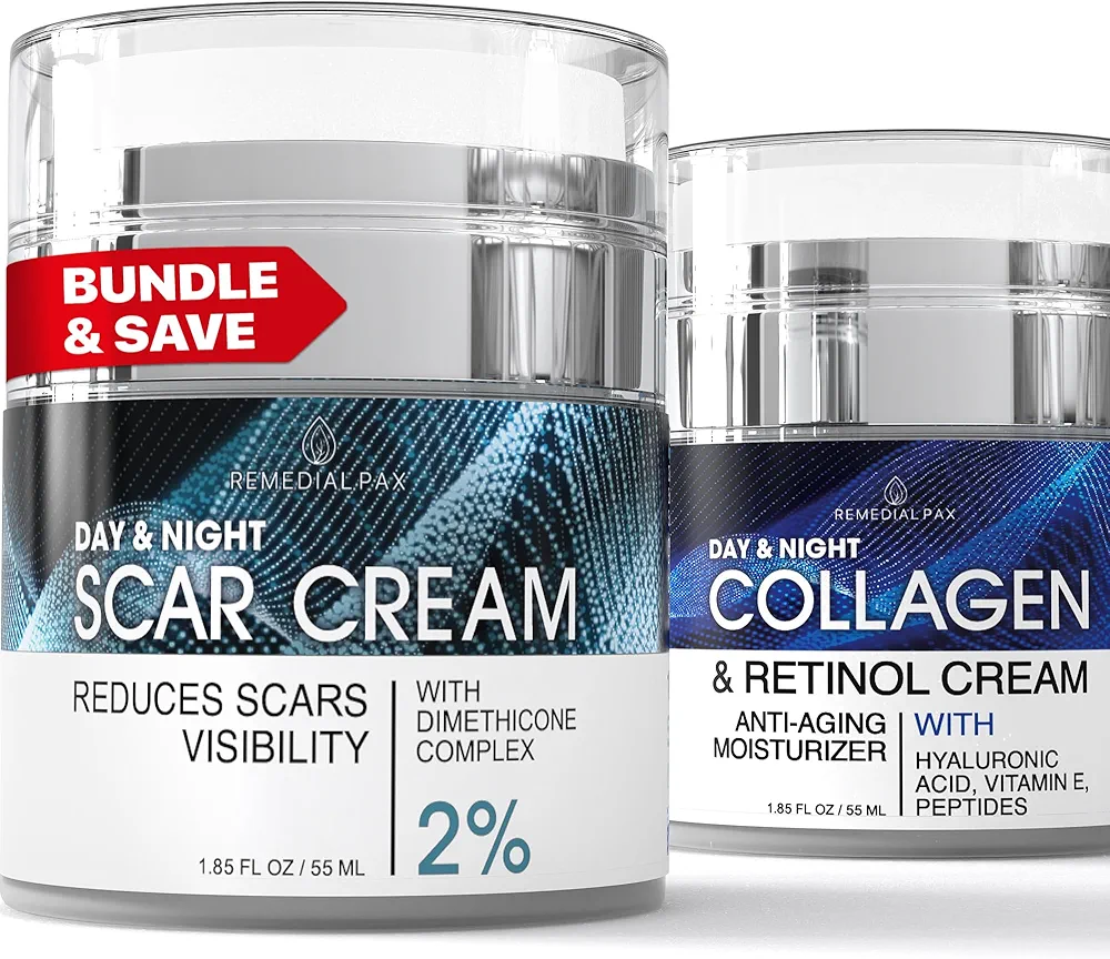 Scar Removal Cream and Collagen Cream for Women and Men