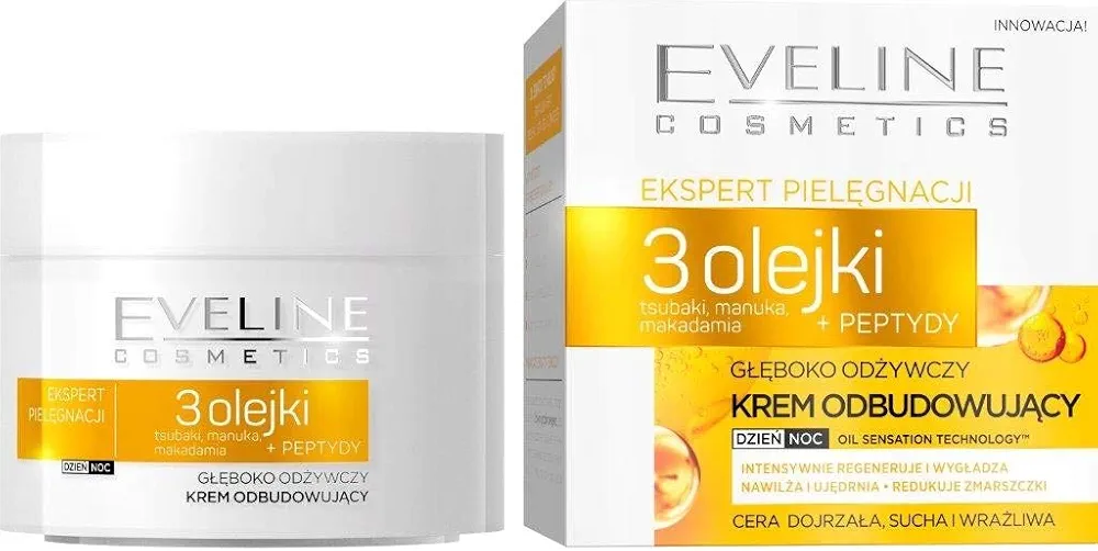 Skin Care Expert 3 Oils Deeply Nourishing and Restoring Day and Night Cream