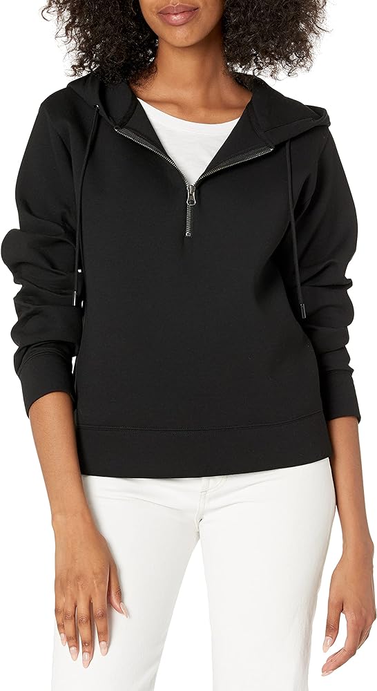 Vince Women's Half Zip Hoodie