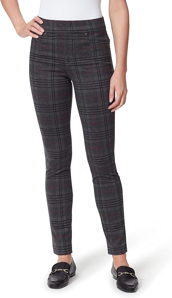 Gloria Vanderbilt Women's Avery Ponte Slim Pull On Pant