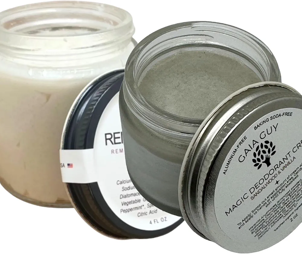 Zero Waste Personal Hygiene Kit: Plastic-Free Deodorant and Remineralizing Toothpaste