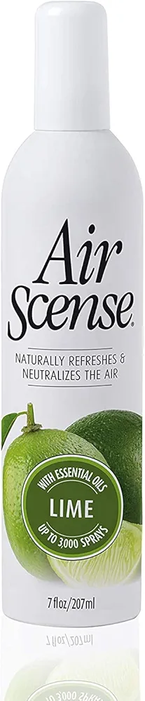 Citra Solv Air Scense Essential Oil Air Freshener - Lime Scent - Non-Aerosol - 7 Ounce Refreshing, Long-Lasting Scent Eco-Friendly Exceptional Value