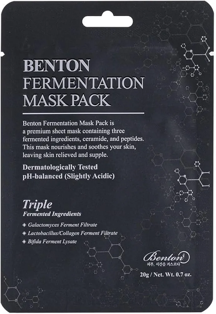 BENTON] Fermentation Mask Pack [10ea] - Wrinkle Care/Nourishing/Giving Radiant Glow/K-beauty/Korean Cosmetic/Skin Care