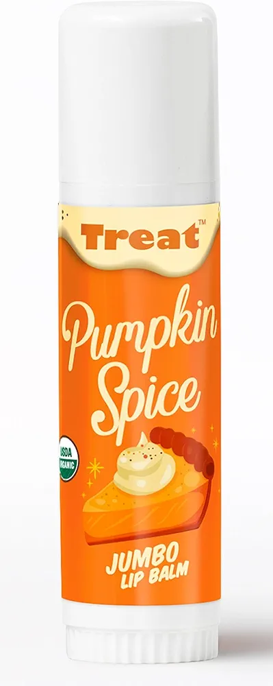 TREAT© Jumbo Organic & Cruelty Free .50 OZ (Pumpkin Spice Lip Balm)