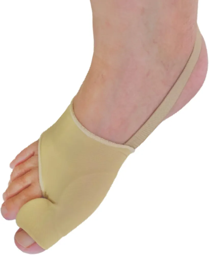 Bunion Socks Corrector for Pain Relief Hallux Valgus, Splint, Straightener Orthopedic, Separator Pad Brace Sleeve Toe Separator, Hammer Overlapping for Men and Women (L (US 8-12.5), Beige)