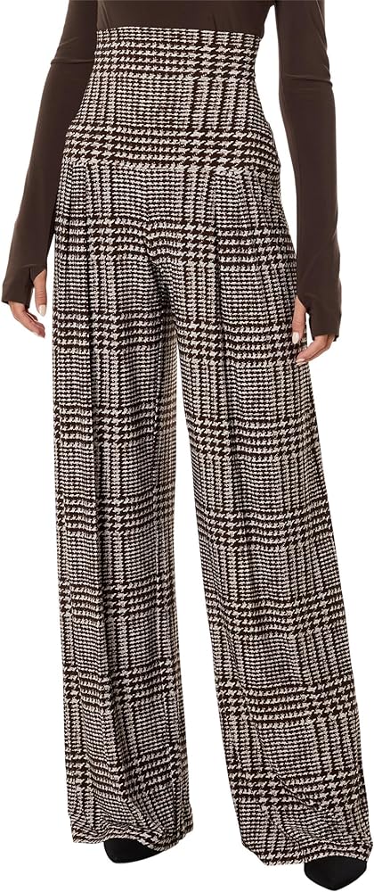 Norma Kamali Women's High Waist Pleat Pants