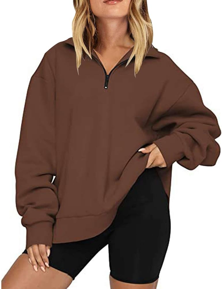 Zip Up Hoodie Women Oversized Sweatshirt For Women Long Sleeve Shirts For Women Fall Clothes For Women 2024